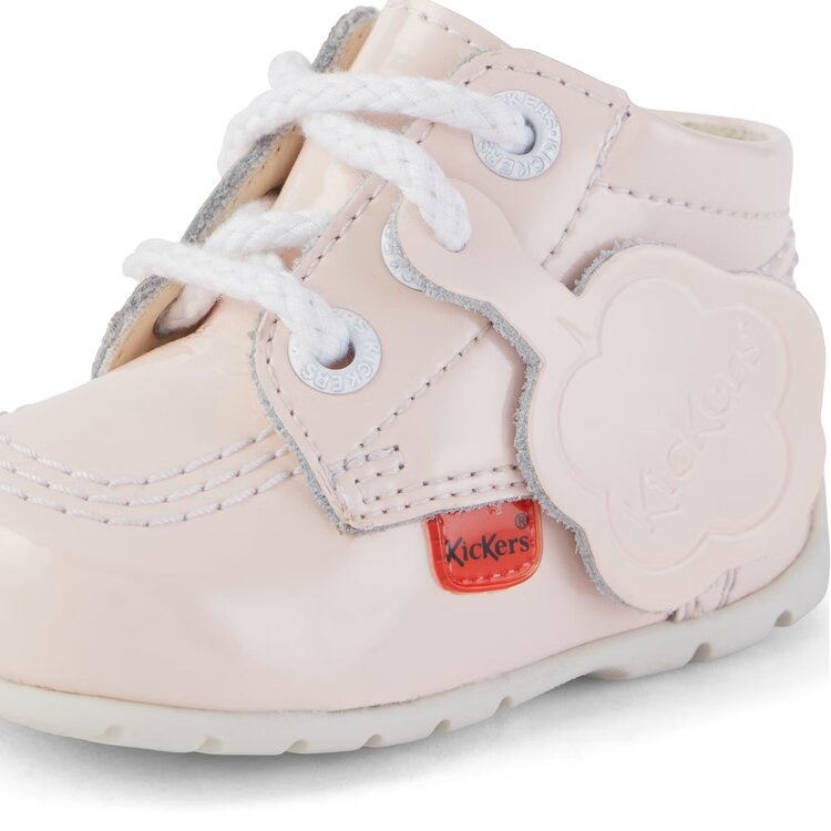 Kickers Kickers Baby Kick Hi Patent Leather