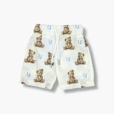 Little Journeys Little Journeys Teddy Print Swim Shorts SS25
