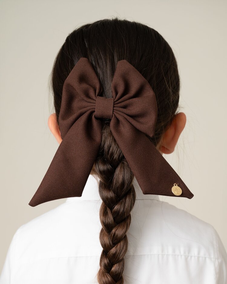 Caramelo BTS25 School Hair Bow with Alligator Clip - 349793