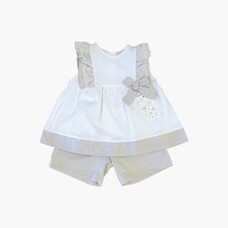 Little Star Little Star SS25 Linen Short Set - SG225