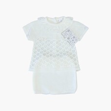 Little Star Little Star SS25 Knit Pant Set - C4042