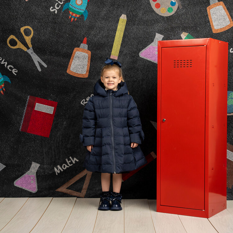 ADee A*Dee BTS25 Joyce Long Jacket - Dark Navy