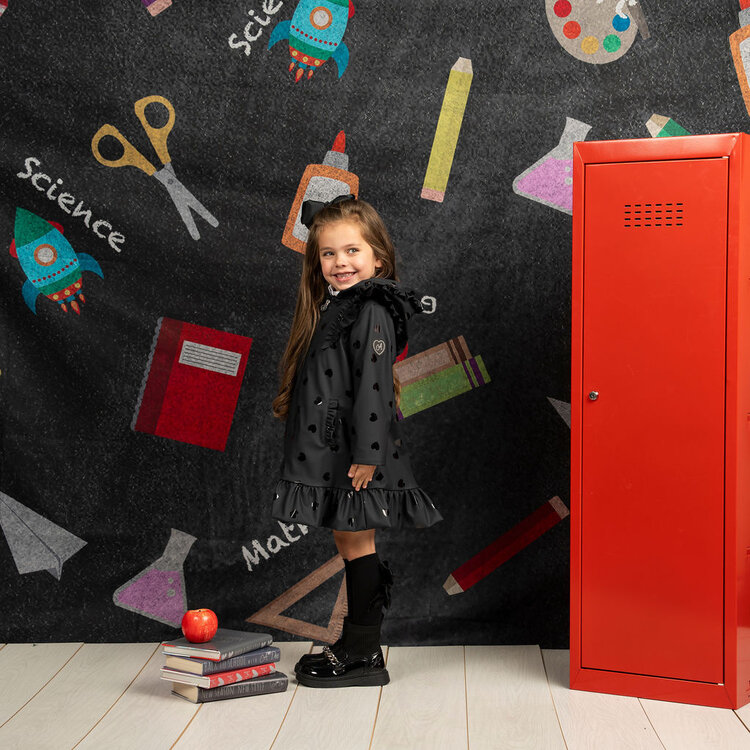 ADee A*Dee BTS25 Stella Raincoat - Black