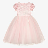 Sarah Louise Sarah Louise Satin & Tulle Dress - 070155