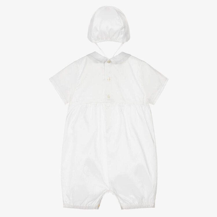 Sarah Louise Sarah Louise Boys Romper & Cap - 002228