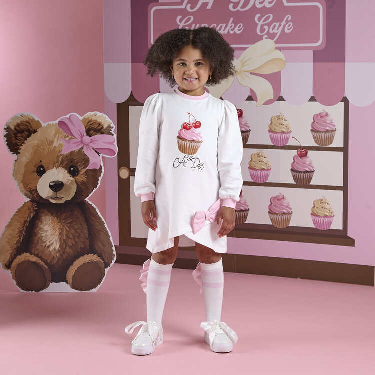 ADee A*Dee AW25 Michelle Sweat Dress with Bow