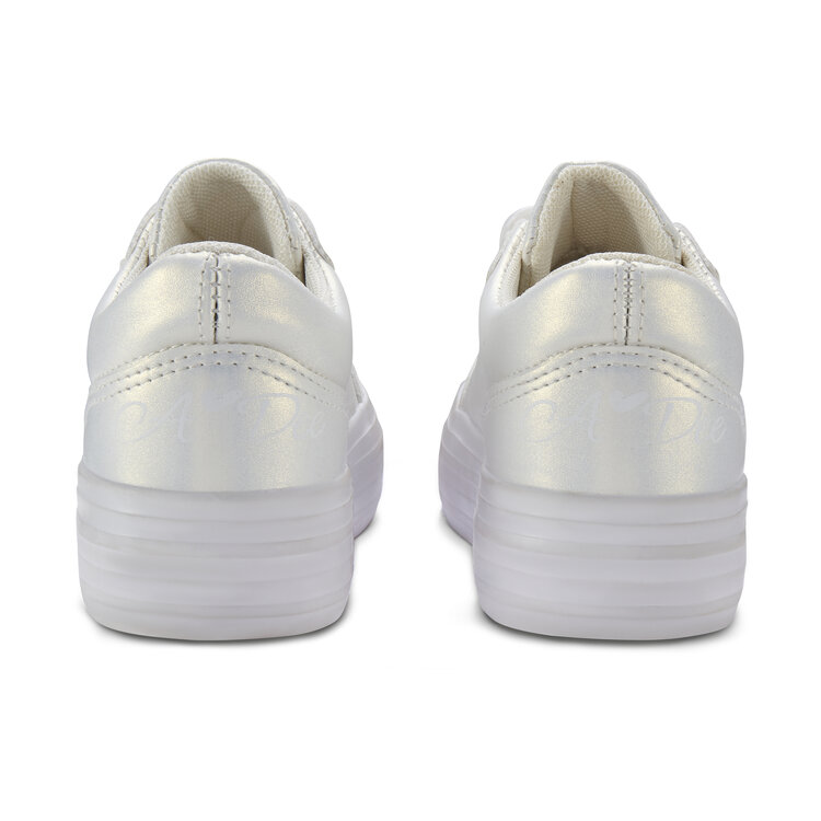 ADee A*Dee AW25 Patty Platform Trainer - Snow White