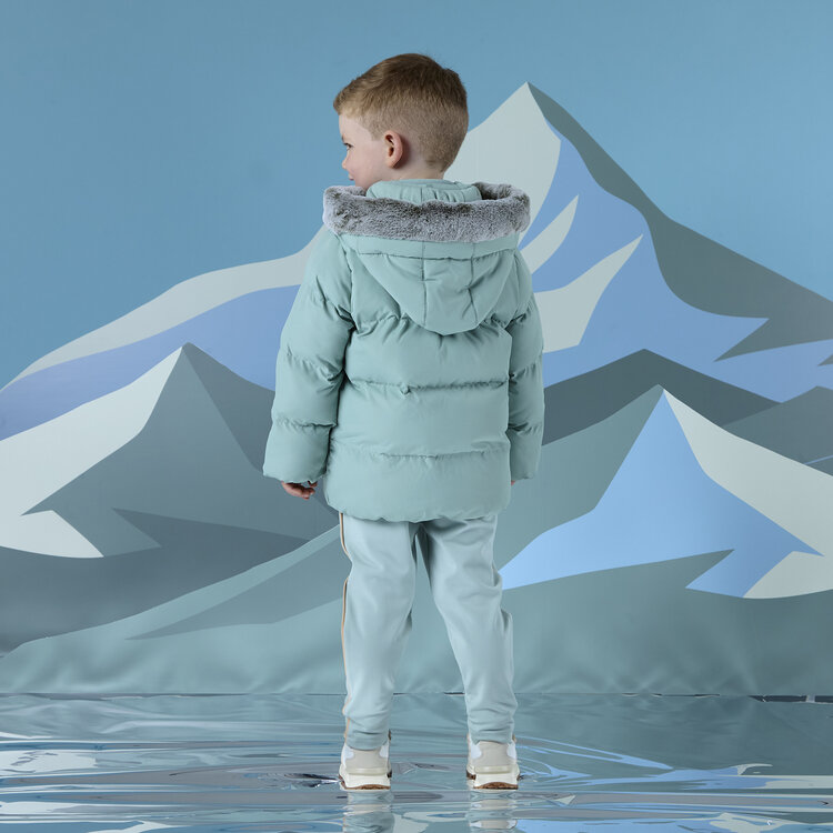 Mitch and Son Mitch & Son AW25 Jack Fur Trimmed Padded Jacket