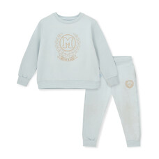 Mitch and Son Mitch & Son AW25 Jaxon Crest Crewneck Tracksuit