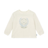 Mitch and Son Mitch & Son AW25 Jonah Crest Long Sleeve Top