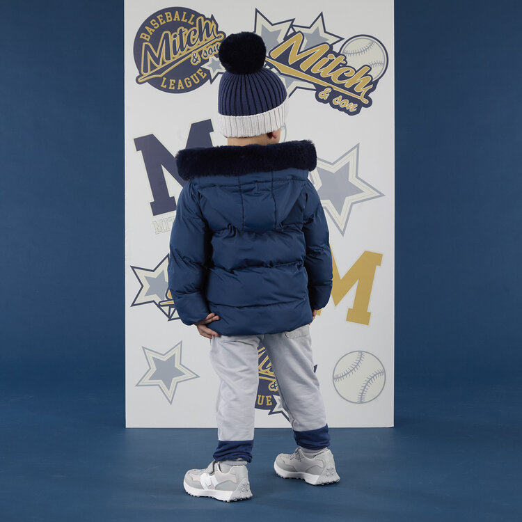 Mitch and Son Mitch & Son AW25 Jack Fur Trimmed Padded Jacket