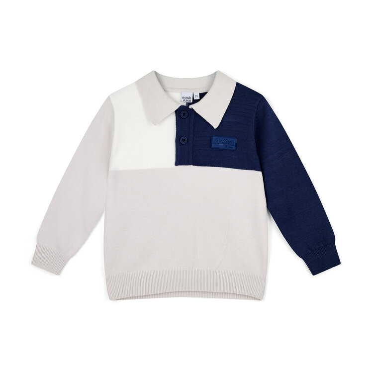 Mitch and Son Mitch & Son AW25 Jude Knitted Polo Top