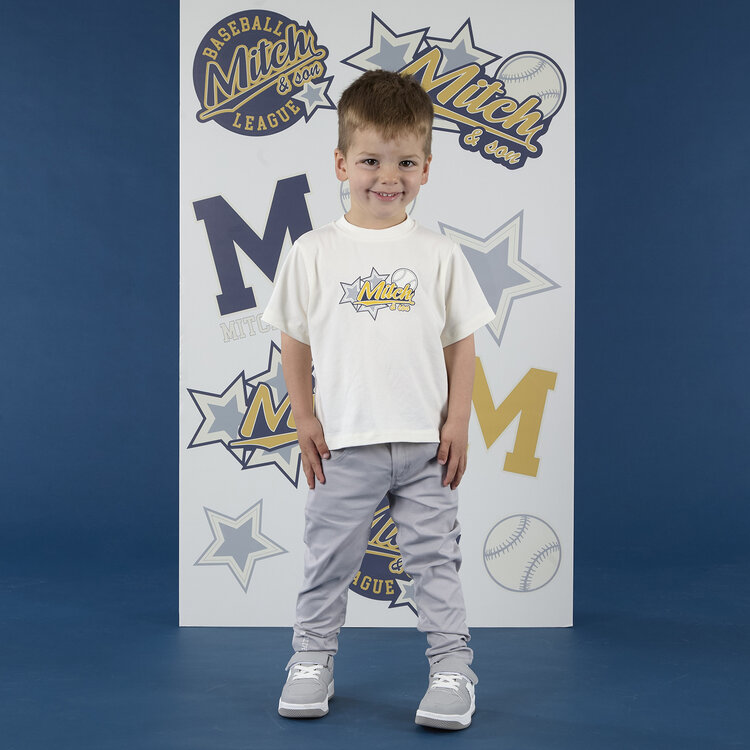 Mitch and Son Mitch & Son AW25 Keanu Baseball T-Shirt