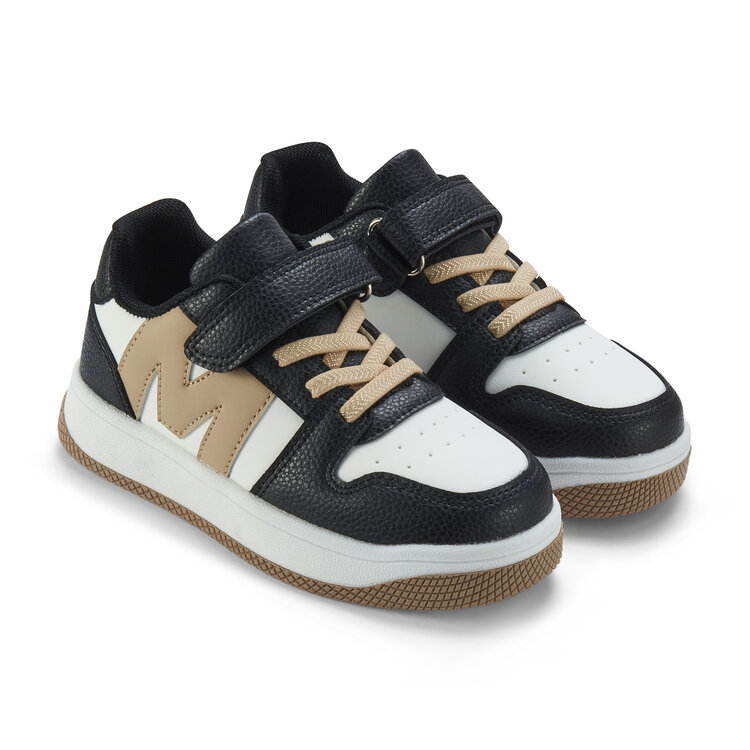 Mitch and Son Mitch & Son AW25 Jump Low Velcro Trainer - Black