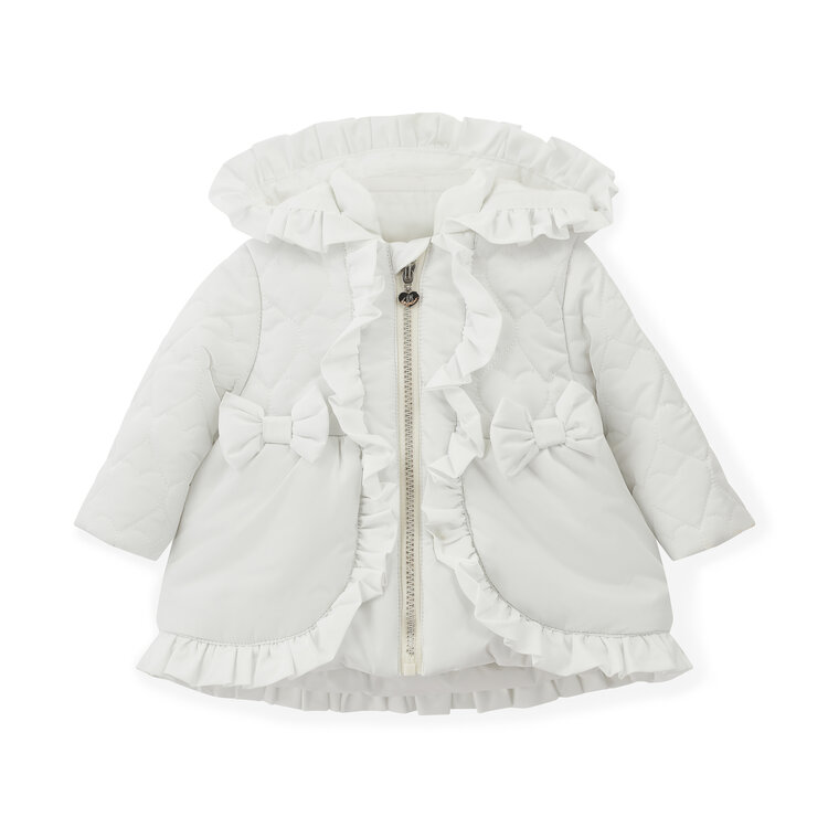 Little A Little A AW25 Kaia Heart Puff Hooded Jacket
