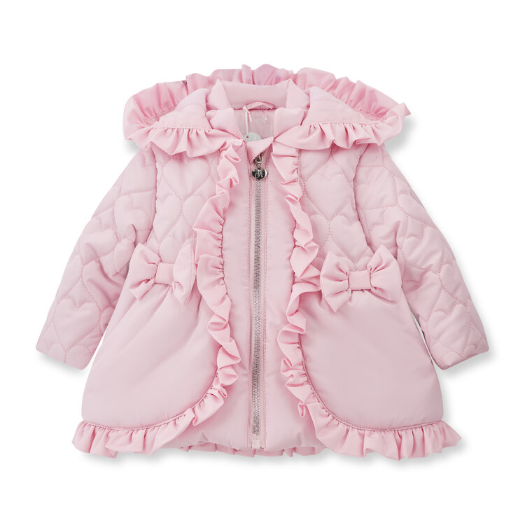 Little A Little A AW25 Kaia Heart Puff Hooded Jacket