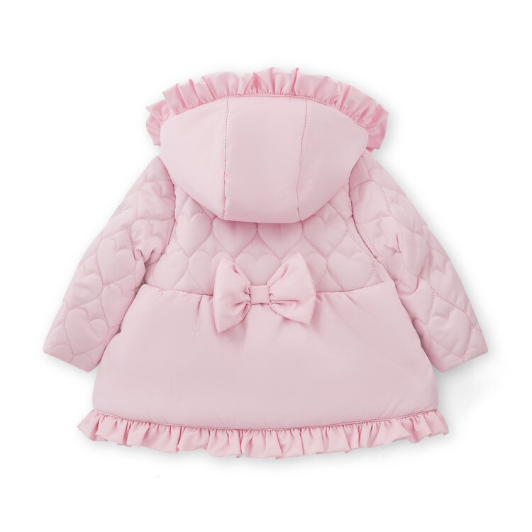 Little A Little A AW25 Kaia Heart Puff Hooded Jacket