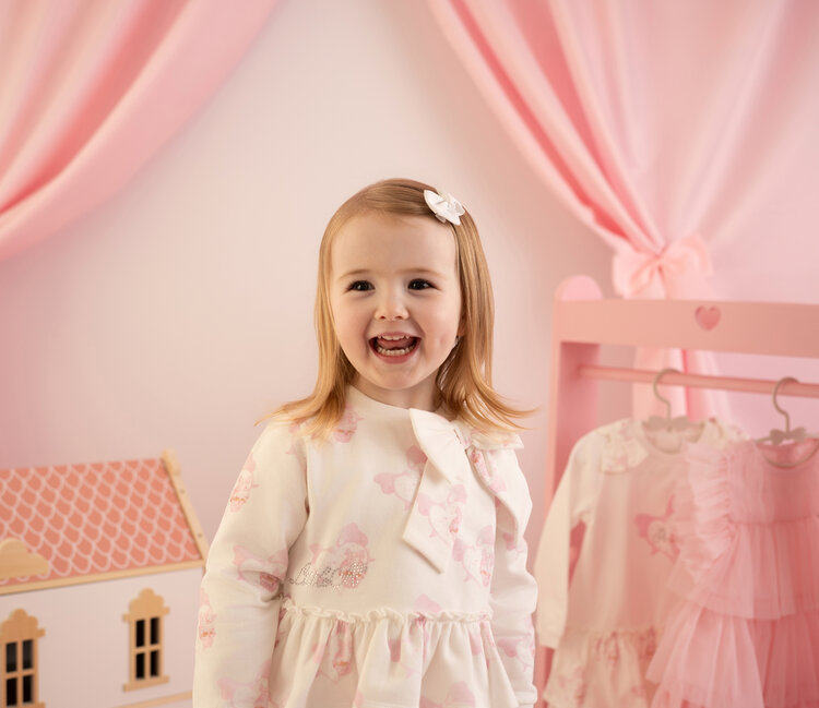 Little A Little A AW25 Jasmine Bow Frill Tracksuit