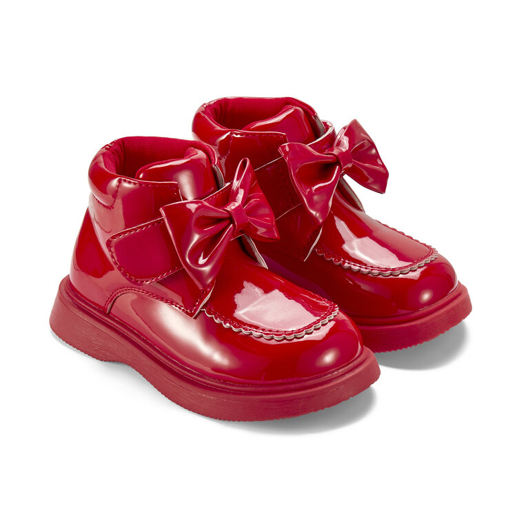 Little A Little A AW25 Bowe Bow Boot - Vibrant Red