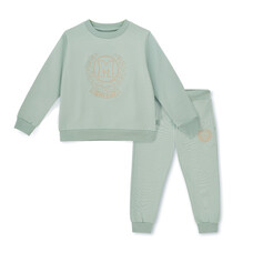 Mitch and Son Mitch & Son AW25 Jaxon Crest Crewneck Tracksuit