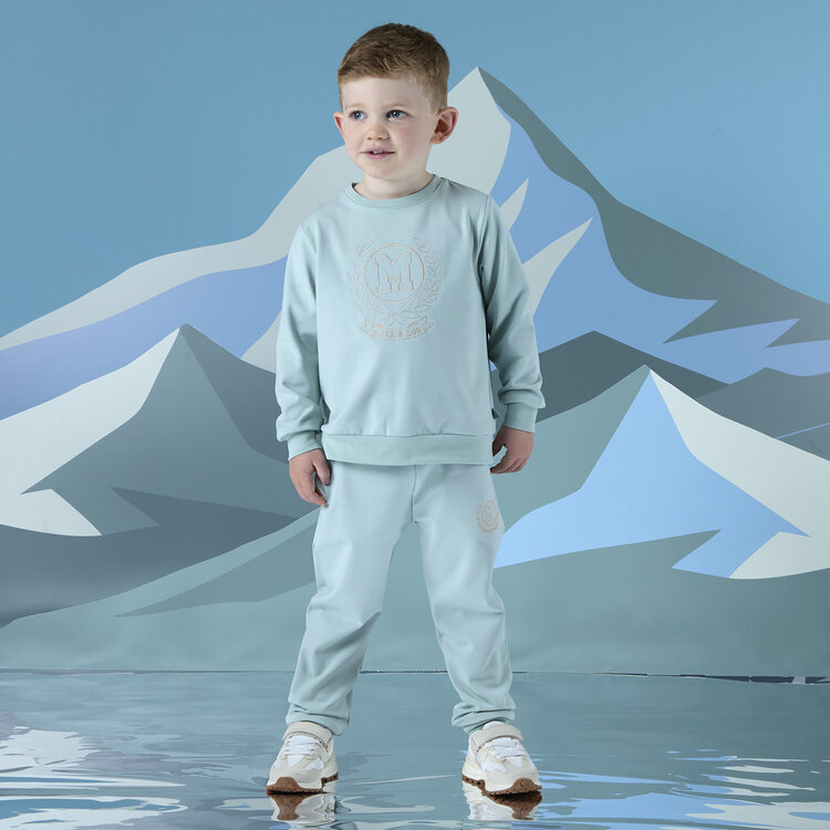 Mitch and Son Mitch & Son AW25 Jaxon Crest Crewneck Tracksuit