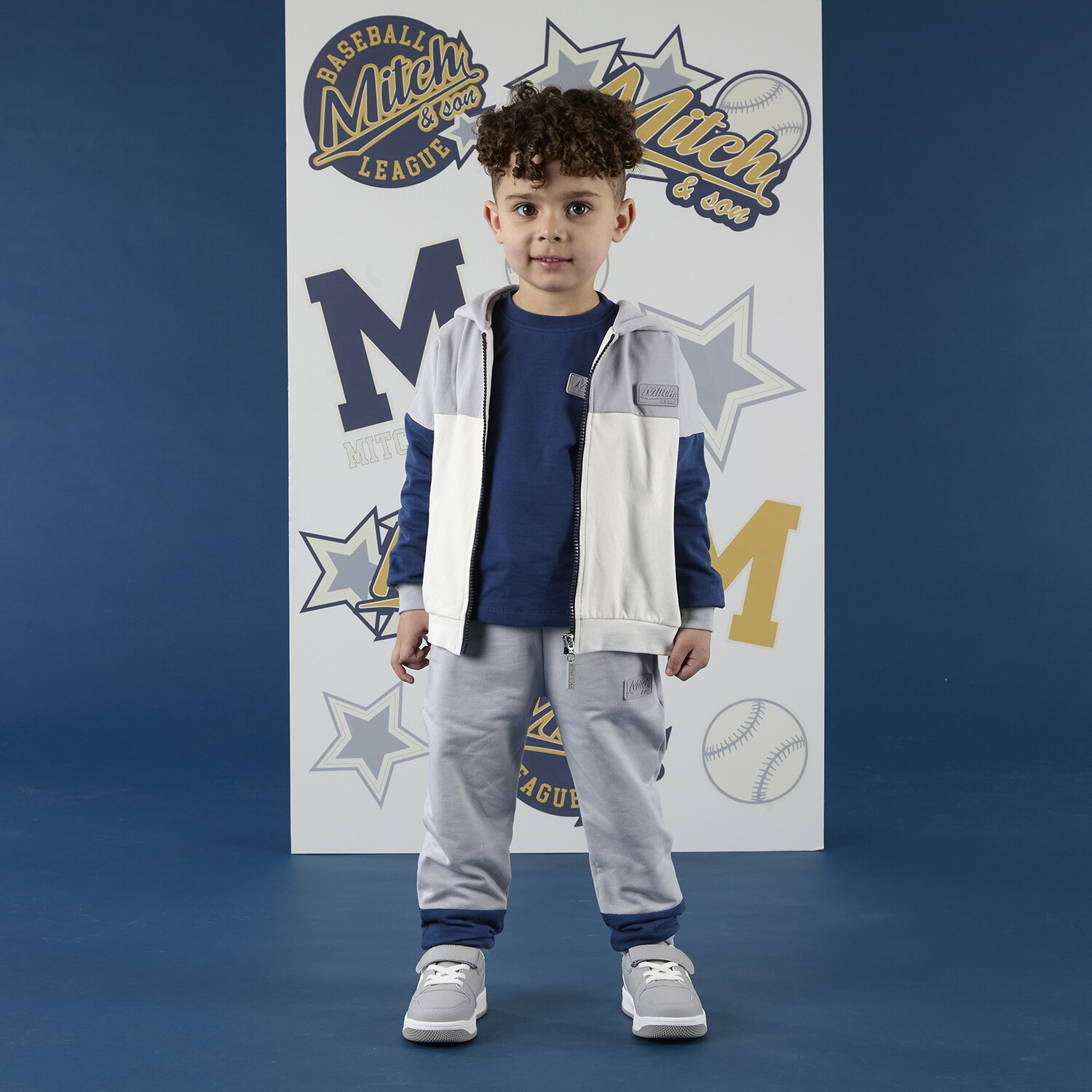 Mitch & Son AW25 Kayden Drop Shoulder Tracksuit - Bubbles