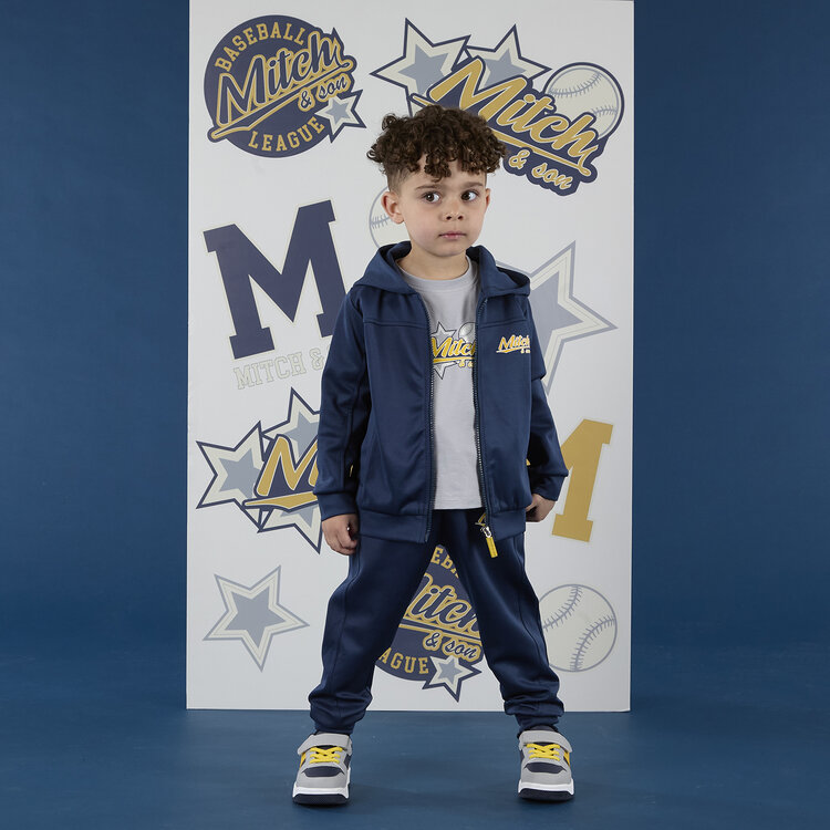 Mitch and Son Mitch & Son AW25 Kev Poly Zipper Tracksuit