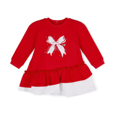 Little A Little A AW25 Katrina Bow Frill Sweat Dress