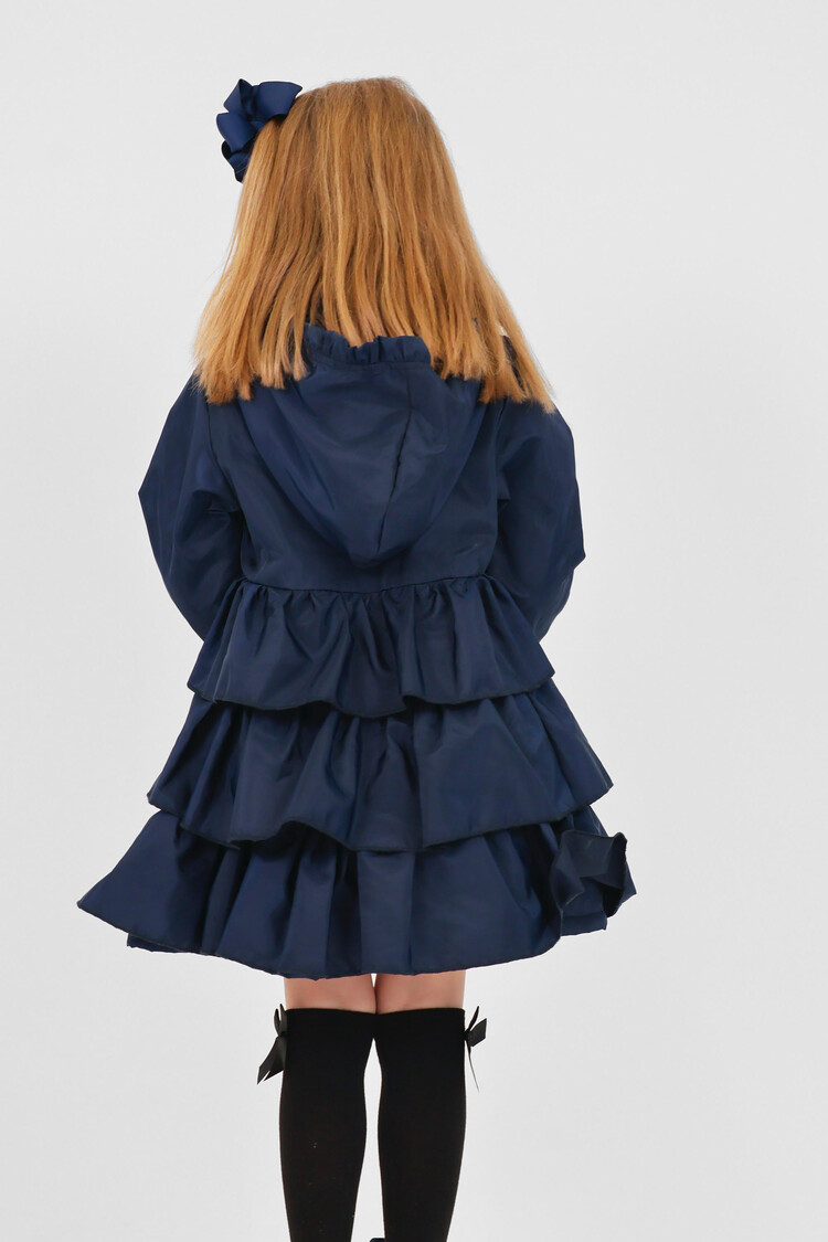 Harris Kids Harris Kids AW25 PixieRuffle Fleece Lined Coat