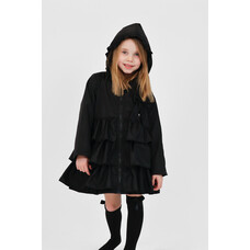 Harris Kids Harris Kids AW25 Pixie Ruffle Fleece Lined Coat