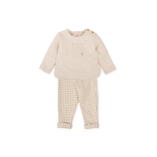 Tutto Piccolo Tutto Piccolo AW25 Gingham Trouser Set - 1702