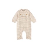 Tutto Piccolo Tutto Piccolo AW25 Gingham Dungaree Set - 1437