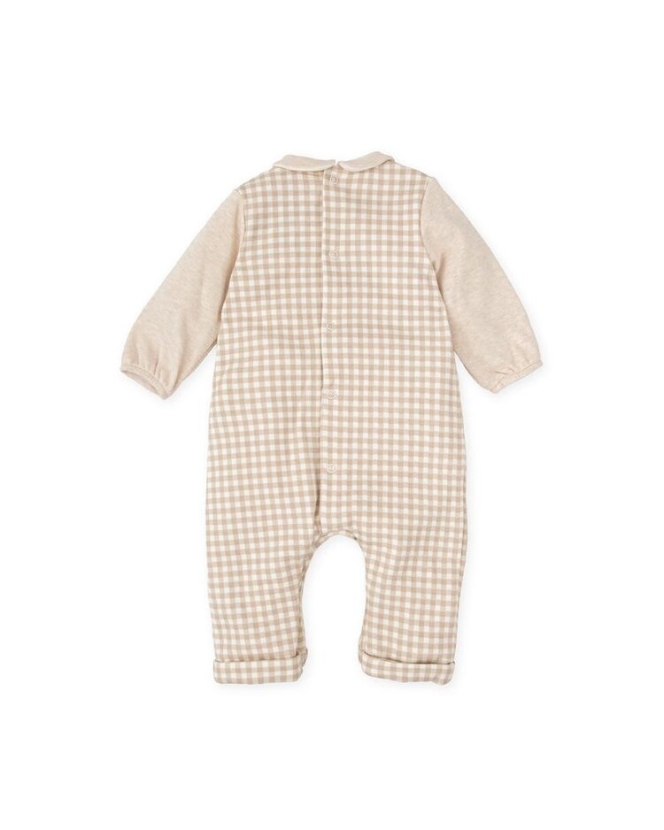 Tutto Piccolo Tutto Piccolo AW25 Gingham Dungaree Set - 1437