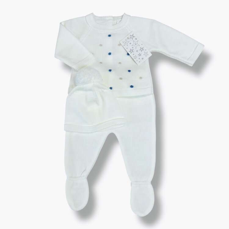 Little Star Little Star AW25 Knitted 3 Piece Set - C5004