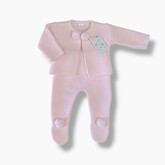 Little Star Little Star AW25 Knit Pom Pom 2 Piece - C7050