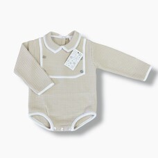 Little Star Little Star AW25 Boys Knit Romper - P7519