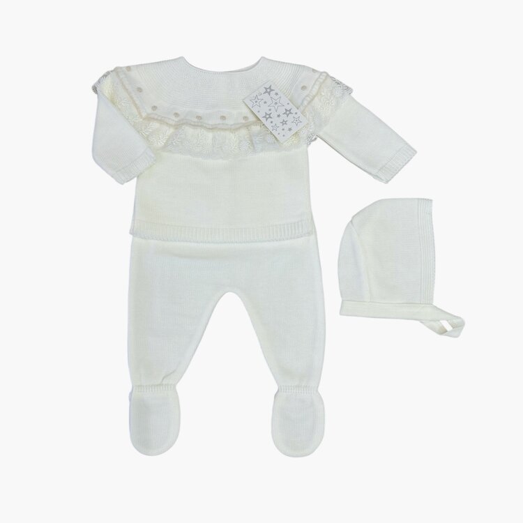 Little Star Little Star AW25 Knit 3 Piece Set - C7019