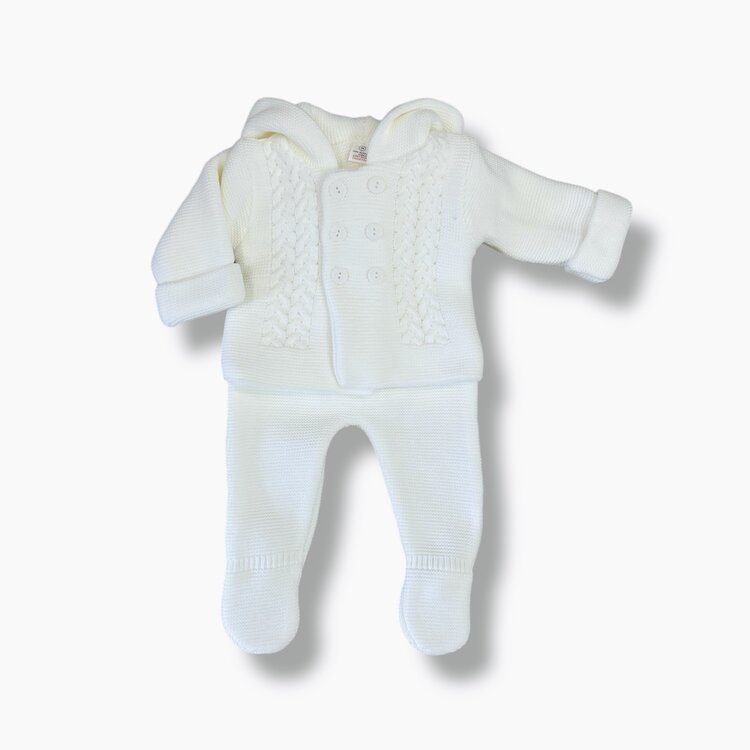 Little Star Little Star AW25 Knit Pram Set - C3262