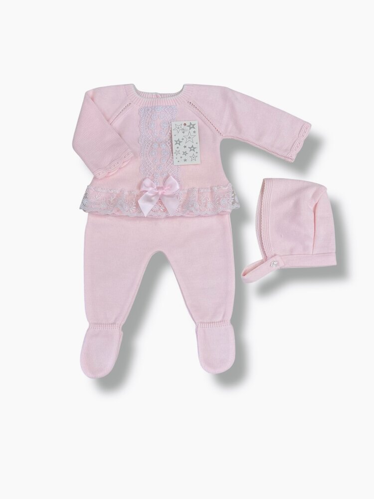 Little Star Little Star AW25 Knit 3 Piece Set - C9022