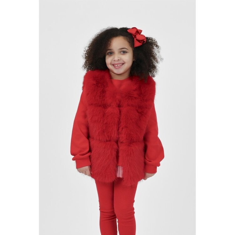 Harris Kids Harris Kids AW25 Alora Faux Fur Gilet