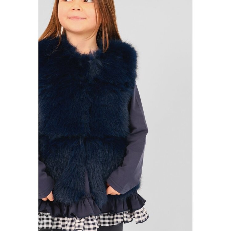 Harris Kids Harris Kids AW25 Alora Faux Fur Gilet