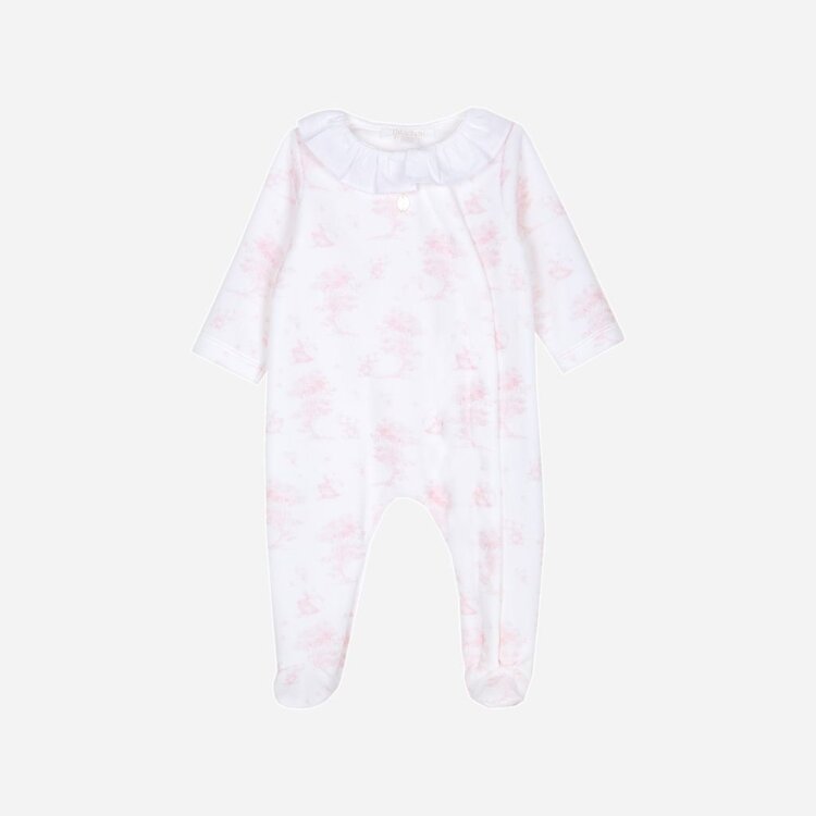 Patachou Patachou AW25 Velour Babygrow - 3359