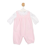 Mintini Mintini AW25 Velour Dungaree Set - MB6752