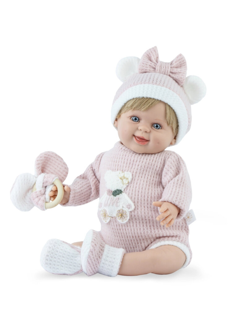 Marina & Pau Pink Teddy Doll - 45cm