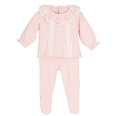 Calamaro AW25 Girls Two Piece Set With Feet- 11168