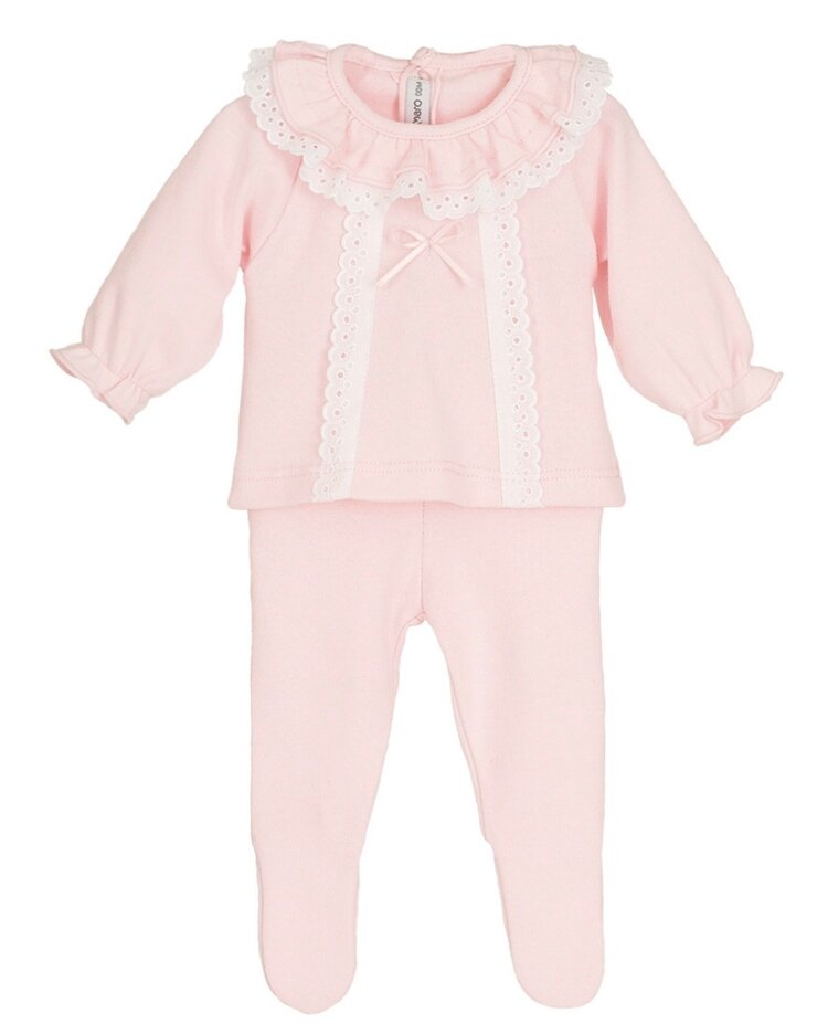 Calamaro AW25 Girls Two Piece Set With Feet- 11168