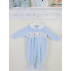 Pex AW25 Teddy Smocked Sleepsuit
