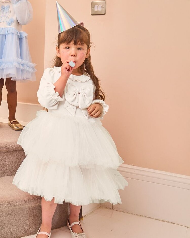 Caramelo AW25 Tulle Dress - 0321244