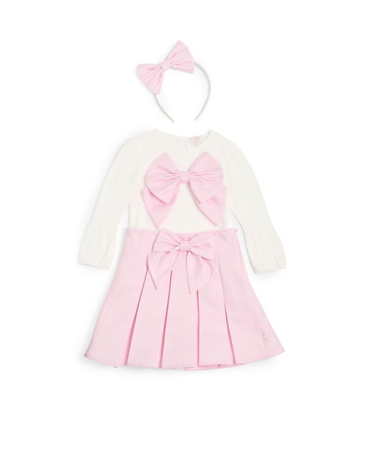 Caramelo AW25 Bow Skirt Set - 0353237