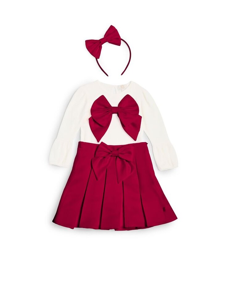 Caramelo AW25 Bow Skirt Set - 0353237